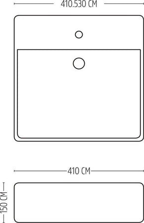 Lavabo Da Appoggio Ceramica Bianco Lavandino Lavello Arredo 2 Misure Fai da te/Attrezzature per cucine e bagni/Attrezzature per bagni/Lavandini bagno/Lavabi Ogomondo - Martina Franca, Commerciovirtuoso.it