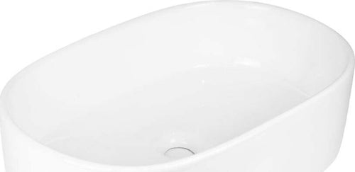 Lavabo-Da-Appoggio-Ceramica-Bianco-Ovale-Arredo-Bagno-Lavandino-56x35x14-Cm