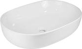 Lavabo-Da-Appoggio-Ceramica-Bianco-Ovale-Arredo-Bagno-Lavandino-60x40x15-Cm