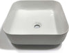 Lavabo Da Appoggio Ceramica Bianco Quadrato Lavandino Lavello Arredo 38,5x38,5x14 Cm Fai da te/Attrezzature per cucine e bagni/Attrezzature per bagni/Lavandini bagno/Lavabi Ogomondo - Martina Franca, Commerciovirtuoso.it