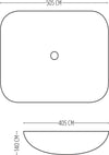 Lavabo Da Appoggio Ceramica Bianco Rettangolare Lavandino Lavello Arredo 50,5x40,5x14 Cm Fai da te/Attrezzature per cucine e bagni/Attrezzature per bagni/Lavandini bagno/Lavabi Ogomondo - Martina Franca, Commerciovirtuoso.it