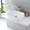 Lavabo Da Appoggio Ceramica Bianco Rettangolare Lavandino Lavello Arredo 50x39x13 Cm Fai da te/Attrezzature per cucine e bagni/Attrezzature per bagni/Lavandini bagno/Lavabi Ogomondo - Martina Franca, Commerciovirtuoso.it