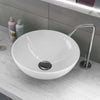 Lavabo Da Appoggio Ceramica Bianco Tondo Lavandino Lavello Arredo 41,5x41,5x13,5 Cm Fai da te/Attrezzature per cucine e bagni/Attrezzature per bagni/Lavandini bagno/Lavabi Ogomondo - Martina Franca, Commerciovirtuoso.it