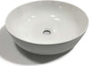 Lavabo Da Appoggio Ceramica Bianco Tondo Lavandino Lavello Arredo 41,5x41,5x13,5 Cm Fai da te/Attrezzature per cucine e bagni/Attrezzature per bagni/Lavandini bagno/Lavabi Ogomondo - Martina Franca, Commerciovirtuoso.it