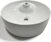 Lavabo Da Appoggio Ceramica Bianco Tondo Lavandino Lavello Arredo 43x43x12 Cm Fai da te/Attrezzature per cucine e bagni/Attrezzature per bagni/Lavandini bagno/Lavabi Ogomondo - Martina Franca, Commerciovirtuoso.it