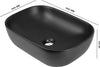 Lavabo-Da-Appoggio-Ceramica-Nero-Rettangolare-Arredo-Bagno-45,5x32,5x13,5-Cm