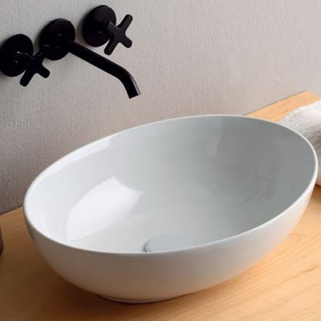 Lavabo-da-appoggio-in-ceramica-Mini-Shell-Bianco-Lucido