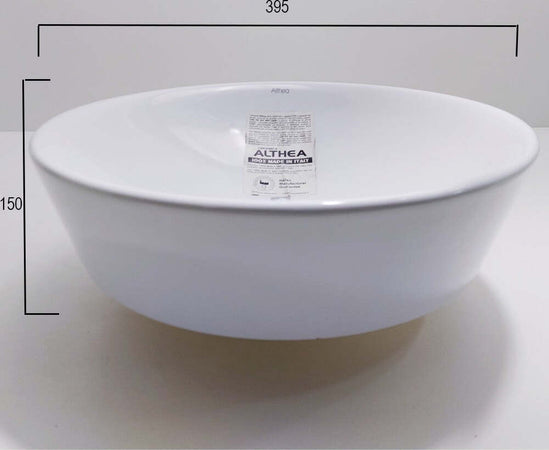 Lavabo da Appoggio Tondo in Ceramica Bianco Lucido Vitra Tecno Fai da te/Attrezzature per cucine e bagni/Attrezzature per bagni/Lavandini bagno/Lavabi Ogomondo - Martina Franca, Commerciovirtuoso.it