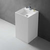 Lavabo Monoforo Free Standing Magnus Plus Artificial Stone Bianco Opaco Matt Fai da te/Attrezzature per cucine e bagni/Attrezzature per bagni/Lavandini bagno/Lavabi Ogomondo - Martina Franca, Commerciovirtuoso.it