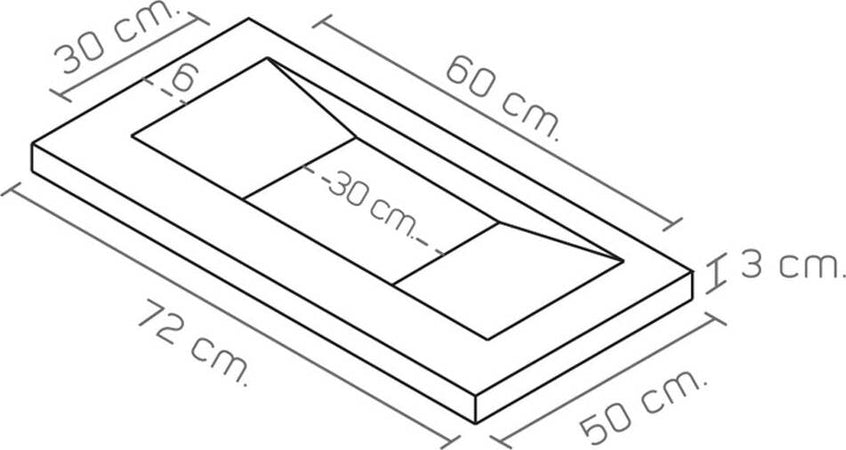 Lavabo-Sospeso-in-Mineralmarmo-con-supporti-in-acciaio-TERRAL-92cm-Moka-Pronta-Consegna