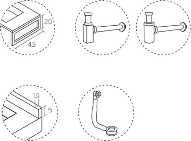 Lavabo-Sospeso-in-Mineralmarmo-con-supporti-in-acciaio-TERRAL-92cm-Moka-Pronta-Consegna