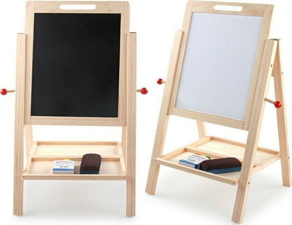Lavagna 2 Lati In Legno Per Bambini Cavalletto Pittore Gessetti Pennarelli Scuola Giocattoli e infanzia > Giocattoli e Modellismo > Giochi per Bambini Trade Shop italia - Napoli, Commerciovirtuoso.it