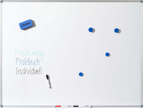 Lavagna bianca Basic - magnetica - 90 x 120 cm - Dahle Cancelleria e prodotti per ufficio/Archivio ufficio e accessori per scrivania/Lavagne e bacheche/Lavagne Eurocartuccia - Pavullo, Commerciovirtuoso.it