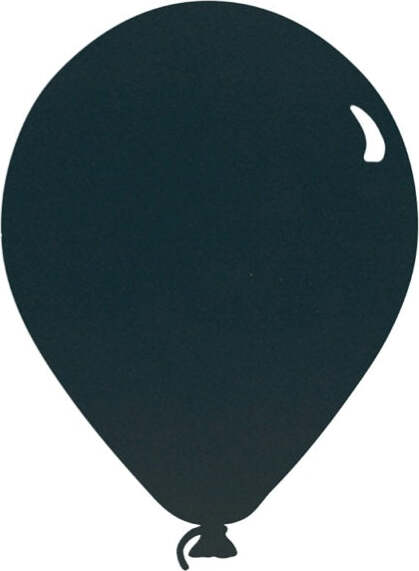 Lavagna da parete Silhouette - 39 6x29 cm - forma palloncino - nero - Securit Cancelleria e prodotti per ufficio/Archivio ufficio e accessori per scrivania/Lavagne e bacheche/Lavagne Eurocartuccia - Pavullo, Commerciovirtuoso.it