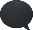 Lavagna da parete Silhouette - 47x27 3 cm - forma fumetto - nero - Securit Cancelleria e prodotti per ufficio/Archivio ufficio e accessori per scrivania/Lavagne e bacheche/Lavagne Eurocartuccia - Pavullo, Commerciovirtuoso.it