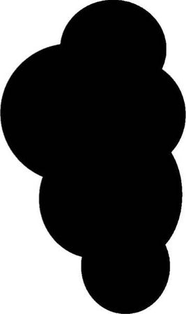 Lavagna da parete Silhouette - 48 5x30 cm - forma nuvola - nero - Securit Cancelleria e prodotti per ufficio/Archivio ufficio e accessori per scrivania/Lavagne e bacheche/Lavagne Eurocartuccia - Pavullo, Commerciovirtuoso.it