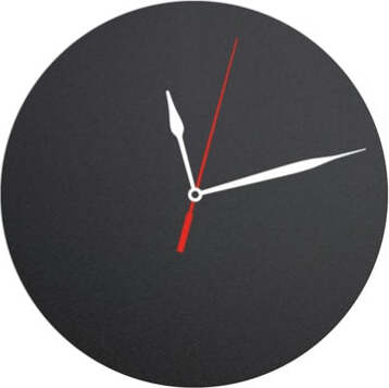 Lavagna da parete Silhouette - diametro 29 cm - forma orologio - nero - Securit Cancelleria e prodotti per ufficio/Archivio ufficio e accessori per scrivania/Lavagne e bacheche/Lavagne Eurocartuccia - Pavullo, Commerciovirtuoso.it