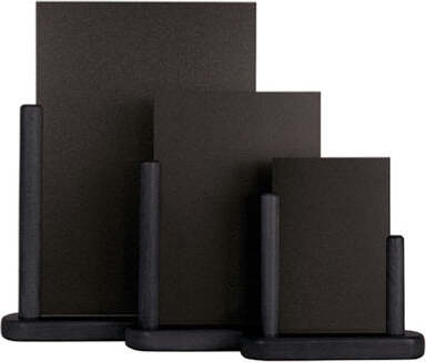 Lavagna da tavolo Elegant - A4 - 27 5x32x7 cm - nero - Securit Cancelleria e prodotti per ufficio/Archivio ufficio e accessori per scrivania/Lavagne e bacheche/Lavagne Eurocartuccia - Pavullo, Commerciovirtuoso.it