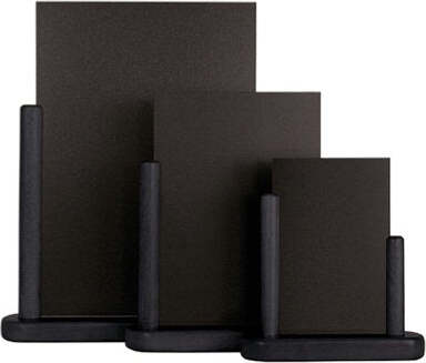 Lavagna da tavolo Elegant - A5 - 20x23x6 cm - nero - Securit Cancelleria e prodotti per ufficio/Archivio ufficio e accessori per scrivania/Lavagne e bacheche/Lavagne Eurocartuccia - Pavullo, Commerciovirtuoso.it