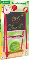 Lavagna-Globo-40416-SIR-WOOD-Con-Gessetti-e-Cancellino-Assortito