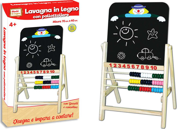 Lavagna-in-legno-con-Pallottoliere-Kidz-Corner