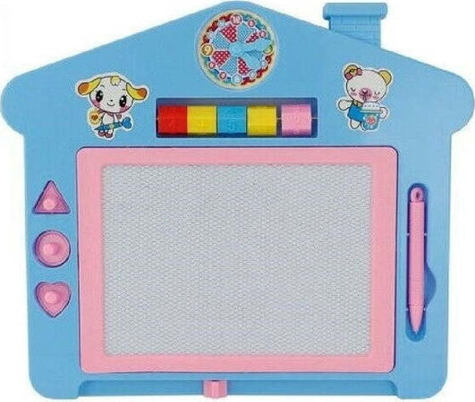 Lavagna-Magica-Casetta-Con-Pennarello-Formine-Cancellabile-Bambini-Bimbi-07678