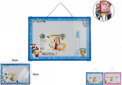 Lavagna Magnetica Con Cornice In Plastica Per Bambini Con Pennarello Gioco 07685 Giocattoli e infanzia > Giocattoli e Modellismo > Giochi Didattici Trade Shop italia - Napoli, Commerciovirtuoso.it