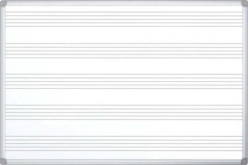 Lavagna magnetica Maya Musica - pentagramma musicale - 120x120 cm - Bi-Office Cancelleria e prodotti per ufficio/Archivio ufficio e accessori per scrivania/Lavagne e bacheche/Lavagne Eurocartuccia - Pavullo, Commerciovirtuoso.it