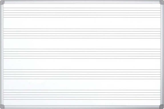 Lavagna magnetica Maya Musica - pentagramma musicale - 120x120 cm - Bi-Office Cancelleria e prodotti per ufficio/Archivio ufficio e accessori per scrivania/Lavagne e bacheche/Lavagne Eurocartuccia - Pavullo, Commerciovirtuoso.it