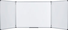 Lavagna magnetica Maya Trio - 90x240 cm (aperta) - bianco - Bi-Office Cancelleria e prodotti per ufficio/Archivio ufficio e accessori per scrivania/Lavagne e bacheche/Lavagne Eurocartuccia - Pavullo, Commerciovirtuoso.it