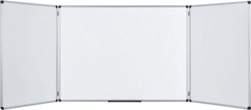 Lavagna magnetica Maya Trio - 90x240 cm (aperta) - bianco - Bi-Office Cancelleria e prodotti per ufficio/Archivio ufficio e accessori per scrivania/Lavagne e bacheche/Lavagne Eurocartuccia - Pavullo, Commerciovirtuoso.it