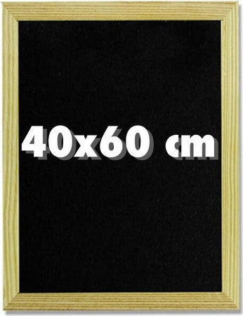 Lavagna-Nera-Per-Gessetto-40-X-60-Cm-Lavagnetta-Casa-Ufficio-Scuola