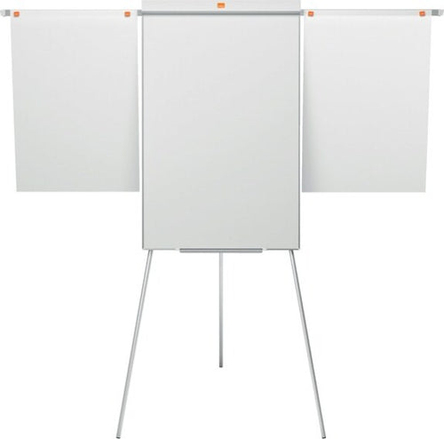 Lavagna portablocco Classic con cavalletto - 100x68 5 cm - bracci estensibili - bianco - Nobo Cancelleria e prodotti per ufficio/Archivio ufficio e accessori per scrivania/Lavagne e bacheche/Lavagne a fogli mobili Eurocartuccia - Pavullo, Commerciovirtuoso.it