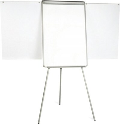 Lavagna portablocco con bracci estensibili - 70x102 cm - bianco - Starline Cancelleria e prodotti per ufficio/Archivio ufficio e accessori per scrivania/Lavagne e bacheche/Lavagne a fogli mobili Eurocartuccia - Pavullo, Commerciovirtuoso.it