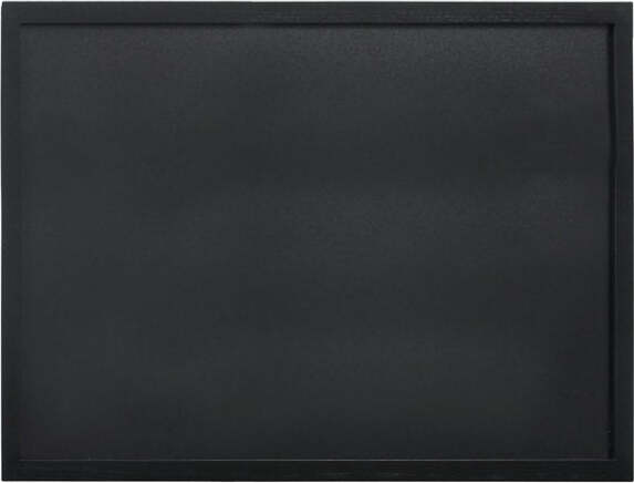 Lavagna Woody - cornice nera - 60x80 cm - Securit Cancelleria e prodotti per ufficio/Archivio ufficio e accessori per scrivania/Lavagne e bacheche/Lavagne Eurocartuccia - Pavullo, Commerciovirtuoso.it