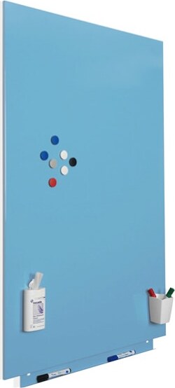 Lavagne magnetiche senza bordi - 75x115cm - azzurro - Cep Cancelleria e prodotti per ufficio/Archivio ufficio e accessori per scrivania/Lavagne e bacheche/Lavagne Eurocartuccia - Pavullo, Commerciovirtuoso.it