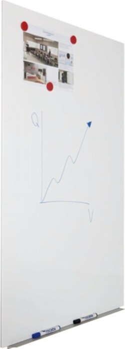 Lavagne magnetiche senza bordi - 75x115cm - bianco - Cep Cancelleria e prodotti per ufficio/Archivio ufficio e accessori per scrivania/Lavagne e bacheche/Lavagne Eurocartuccia - Pavullo, Commerciovirtuoso.it