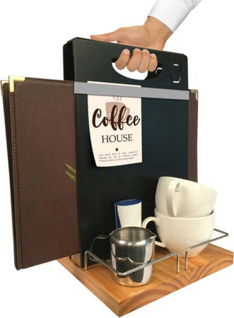 Lavagnetta porta condimenti da tavolo - Securit Cancelleria e prodotti per ufficio/Archivio ufficio e accessori per scrivania/Lavagne e bacheche/Lavagne Eurocartuccia - Pavullo, Commerciovirtuoso.it