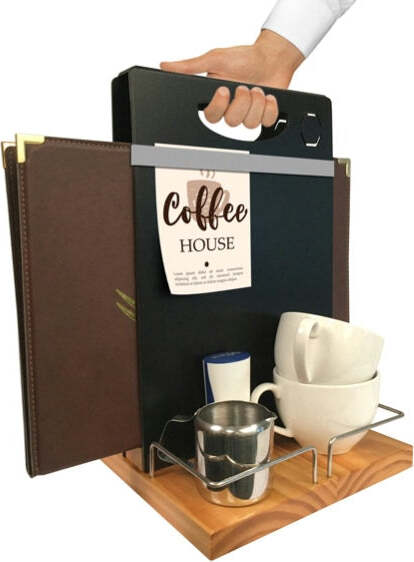 Lavagnetta porta condimenti da tavolo - Securit Cancelleria e prodotti per ufficio/Archivio ufficio e accessori per scrivania/Lavagne e bacheche/Lavagne Eurocartuccia - Pavullo, Commerciovirtuoso.it