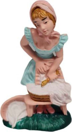 Lavandaia in resina personaggi per presepe pastorelli e mestieri h 10 cm Casa e cucina/Decorazioni per interni/Addobbi e decorazioni per ricorrenze/Decorazioni natalizie/Presepi/Statuine e fondali per il presepe MagiediNatale.it - Altamura, Commerciovirtuoso.it