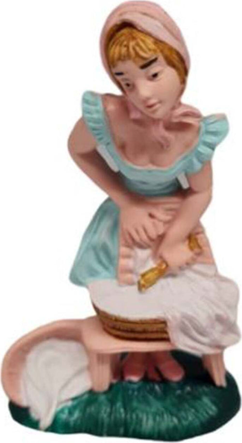Lavandaia in resina personaggi per presepe pastorelli e mestieri h 10 cm Casa e cucina/Decorazioni per interni/Addobbi e decorazioni per ricorrenze/Decorazioni natalizie/Presepi/Statuine e fondali per il presepe MagiediNatale.it - Altamura, Commerciovirtuoso.it