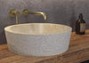 Lavandino Bagno Marmo Naturale Crema Rotondo da Appoggio 40x15cm Lavabo Tondo Per Bagno In Marmo Naturale Color Crema Casa e cucina/Bagno/Attrezzature per bagni/Lavandini bagno/Lavabi Shopbagno.it - Roma, Commerciovirtuoso.it