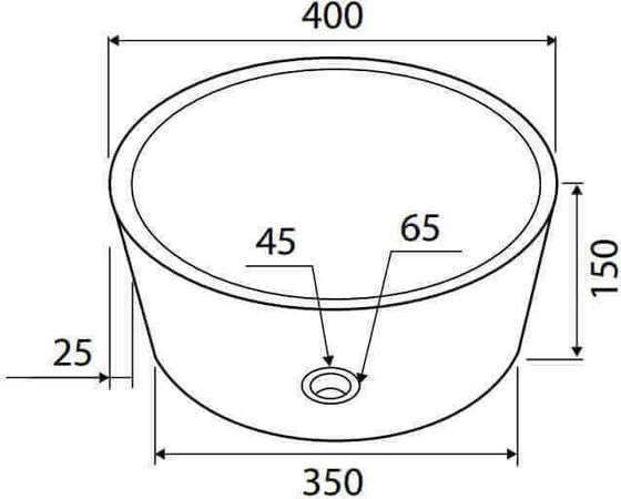 Lavandino Bagno Marmo Naturale Crema Rotondo da Appoggio 40x15cm Lavabo Tondo Per Bagno In Marmo Naturale Color Crema Casa e cucina/Bagno/Attrezzature per bagni/Lavandini bagno/Lavabi Shopbagno.it - Roma, Commerciovirtuoso.it
