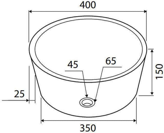 Lavandino Bagno Marmo Rosso Naturale Rotondo 40cm Lavabo Tondo Da Appoggio H 15cm in Marmo Naturale Rosso Scolpito Dal Pieno Casa e cucina/Bagno/Attrezzature per bagni/Lavandini bagno/Lavabi Shopbagno.it - Roma, Commerciovirtuoso.it