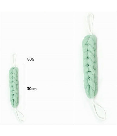 Lavaschiena Spugna A Rete Esfoliante Bagno Doccia A Treccia Scrubber 79590 Verde