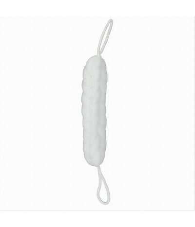 Lavaschiena Spugna Rete Esfoliante Bagno Doccia A Treccia Scrubber 79588 Bianco