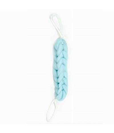 Lavaschiena Spugna Rete Esfoliante Bagno Doccia A Treccia Scrubber 79592 Azzurra