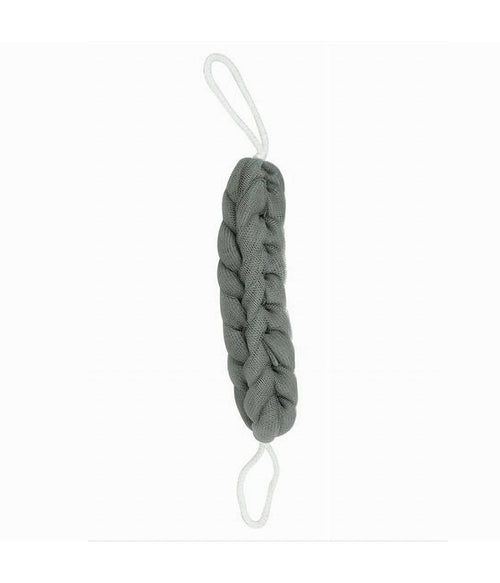 Lavaschiena Spugna Rete Esfoliante Bagno Doccia A Treccia Scrubber 79593 Grigia