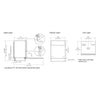 Lavastoviglie incasso Bertazzoni a scomparsa totale DW60S2IEPDV 60 cm. 12 coperti classe E