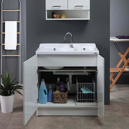 Lavatoio-Colavene-Active-Wash-Dinamico-100X55-Con-Cestello-e-Tavola-Lavapanni-In-Legno